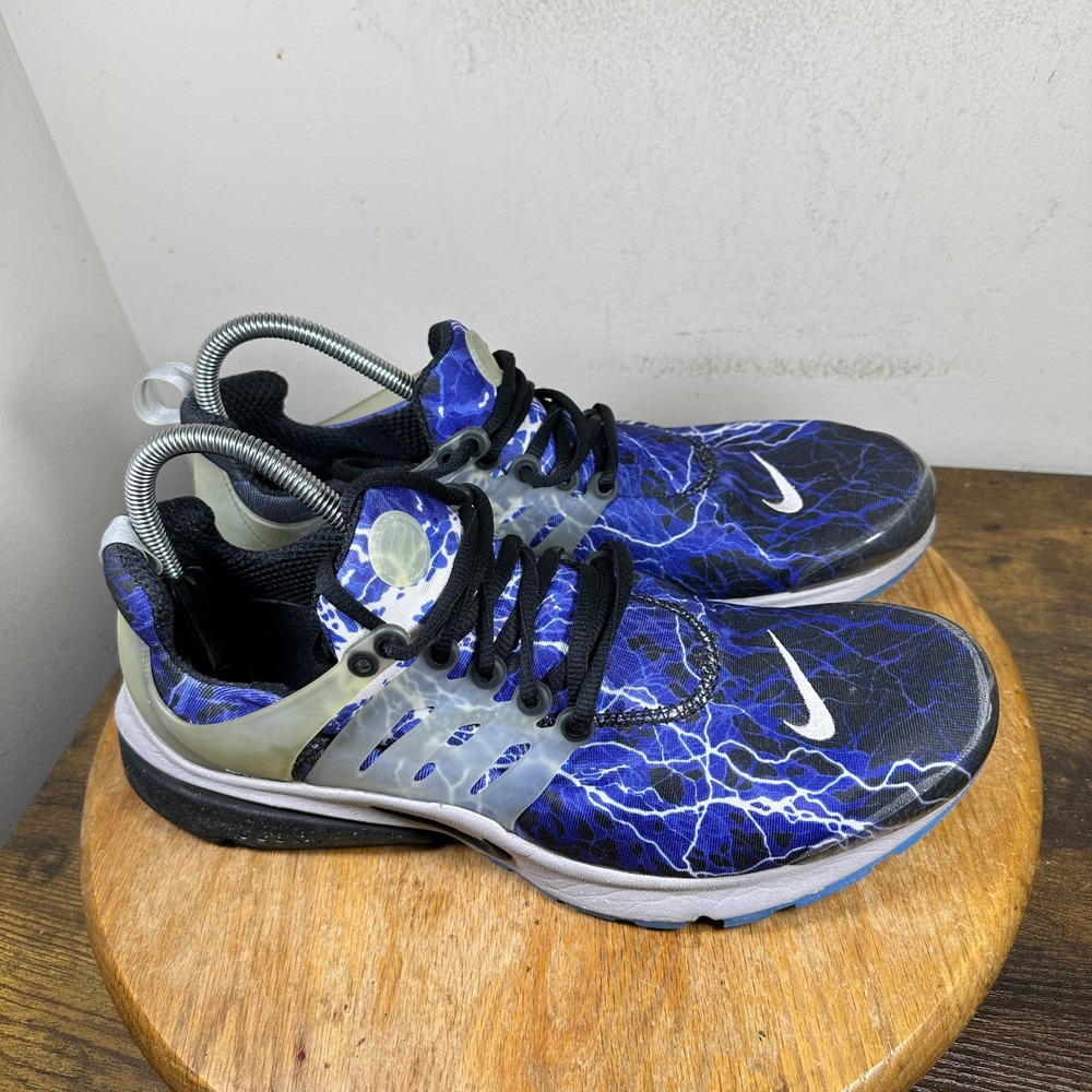 Nike Air Presto QS Lightning Blue Black Mens Size 9 789870-004 2015 Retro